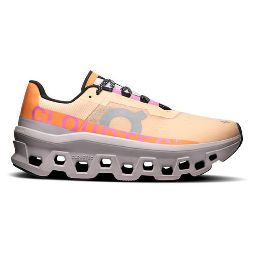 On Womens On Cloudmonster - Womens Running Shoes Grey/Orange Size 09.0 | Foot Locker (US)