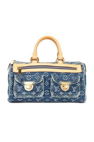 Louis Vuitton Monogram Neo Denim Speedy Handbag in Blue | FWRD 