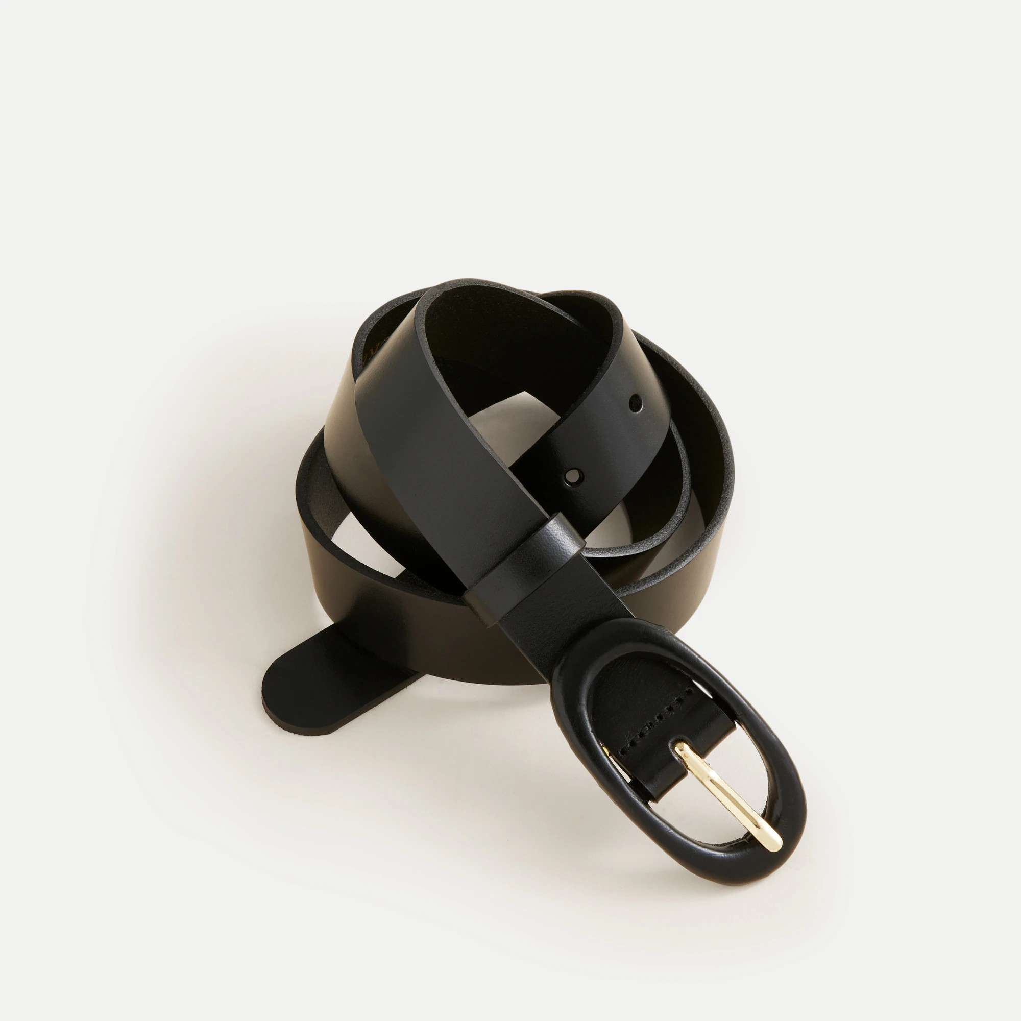 Tonal belt in leather | J. Crew US