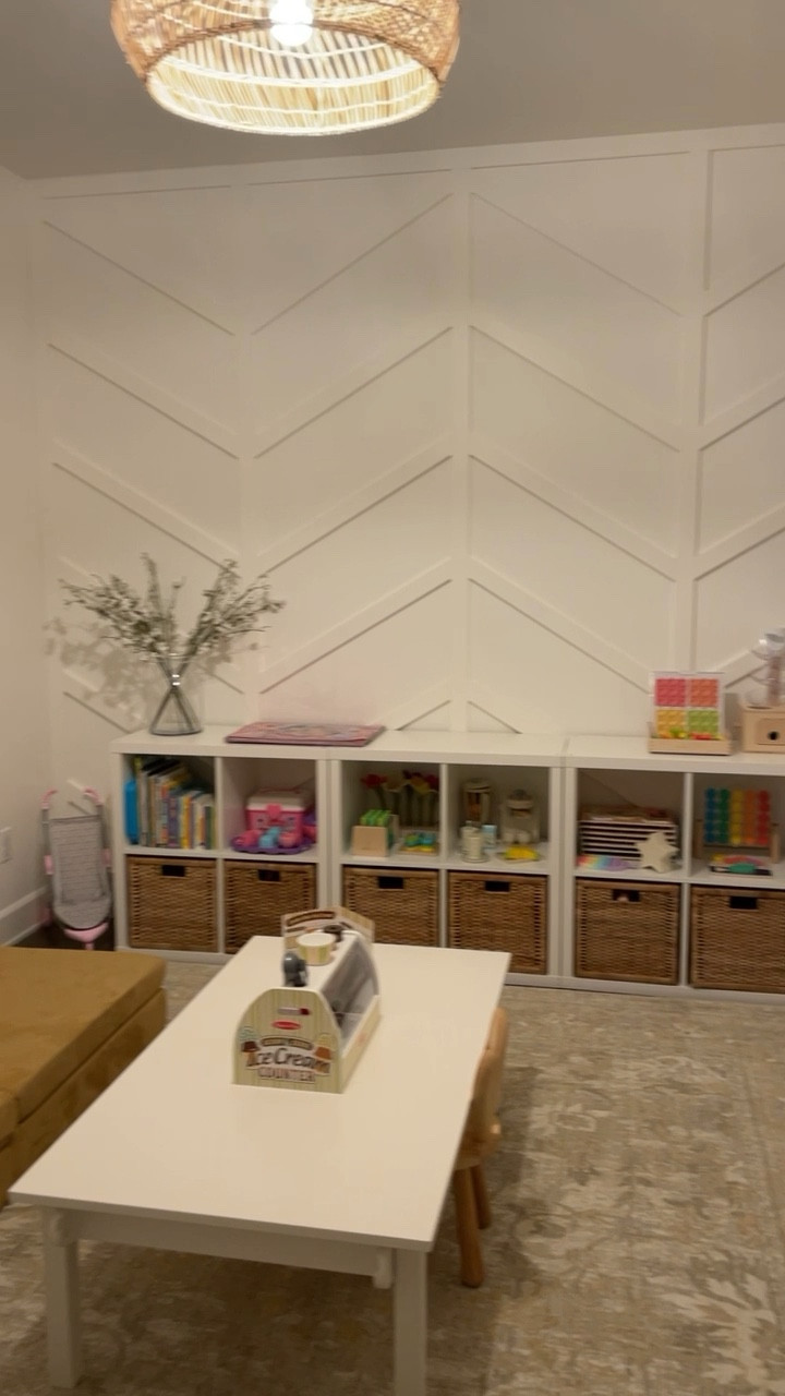 Toddler playroom decor, playroom organization, toys organization, toddler craft table, loloi rug, wicker baskets and IKEA kallax 

#LTKhome #LTKunder100 #LTKkids