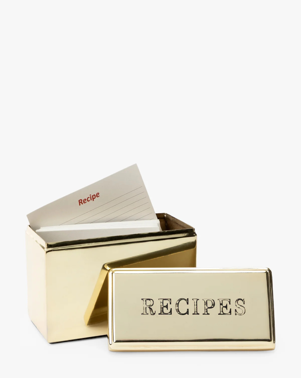 Etched Recipe Box with Recipe Cards | McGee & Co. (US)
