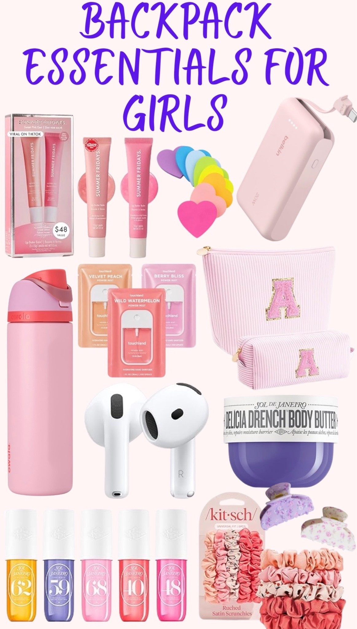 Backpack essentials for girls

#LTKKids