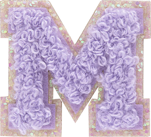 Paradise Mini Glitter Varsity Smiley Face Patch | Stoney Clover Lane Patches | Stoney Clover Lane