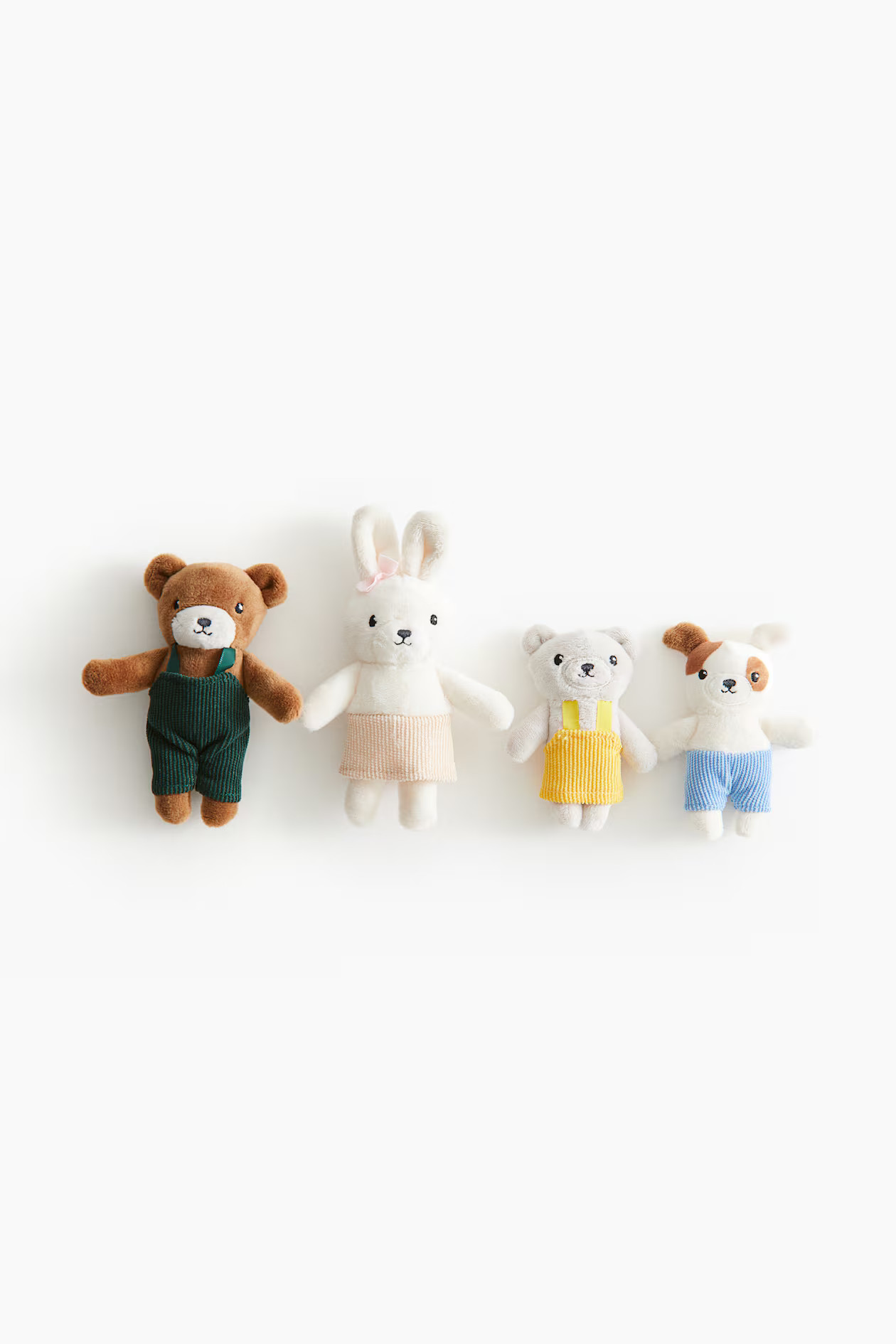 Set da 4 peluche | H&M (FR, IT, ES, PT, BE)
