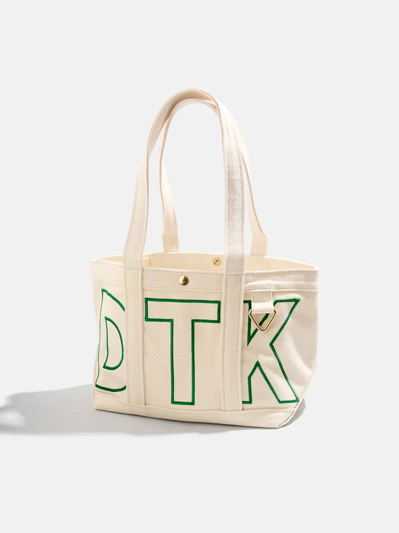 Custom Alpha Tote - Natural Sand | BaubleBar