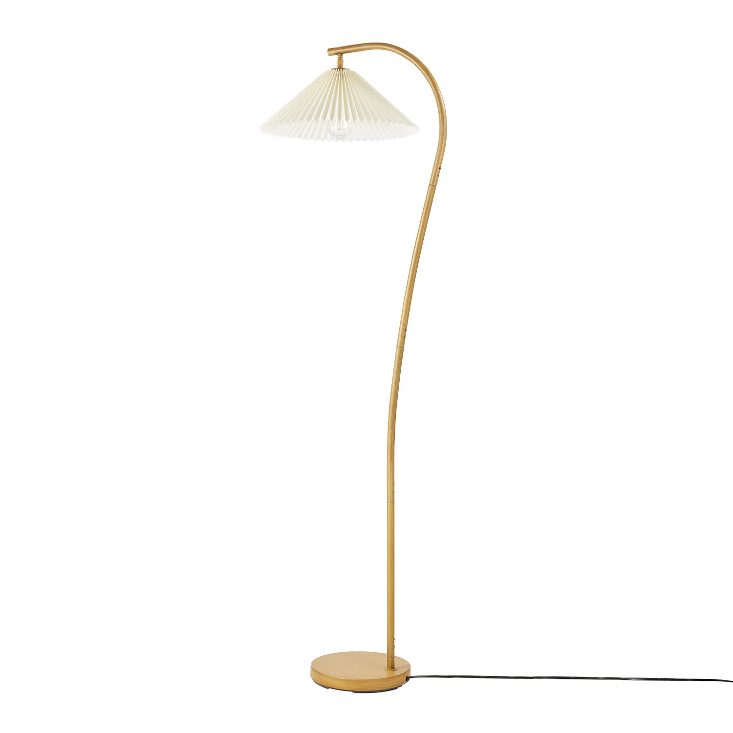 Evangeline Wood Floor Lamp | Wayfair North America