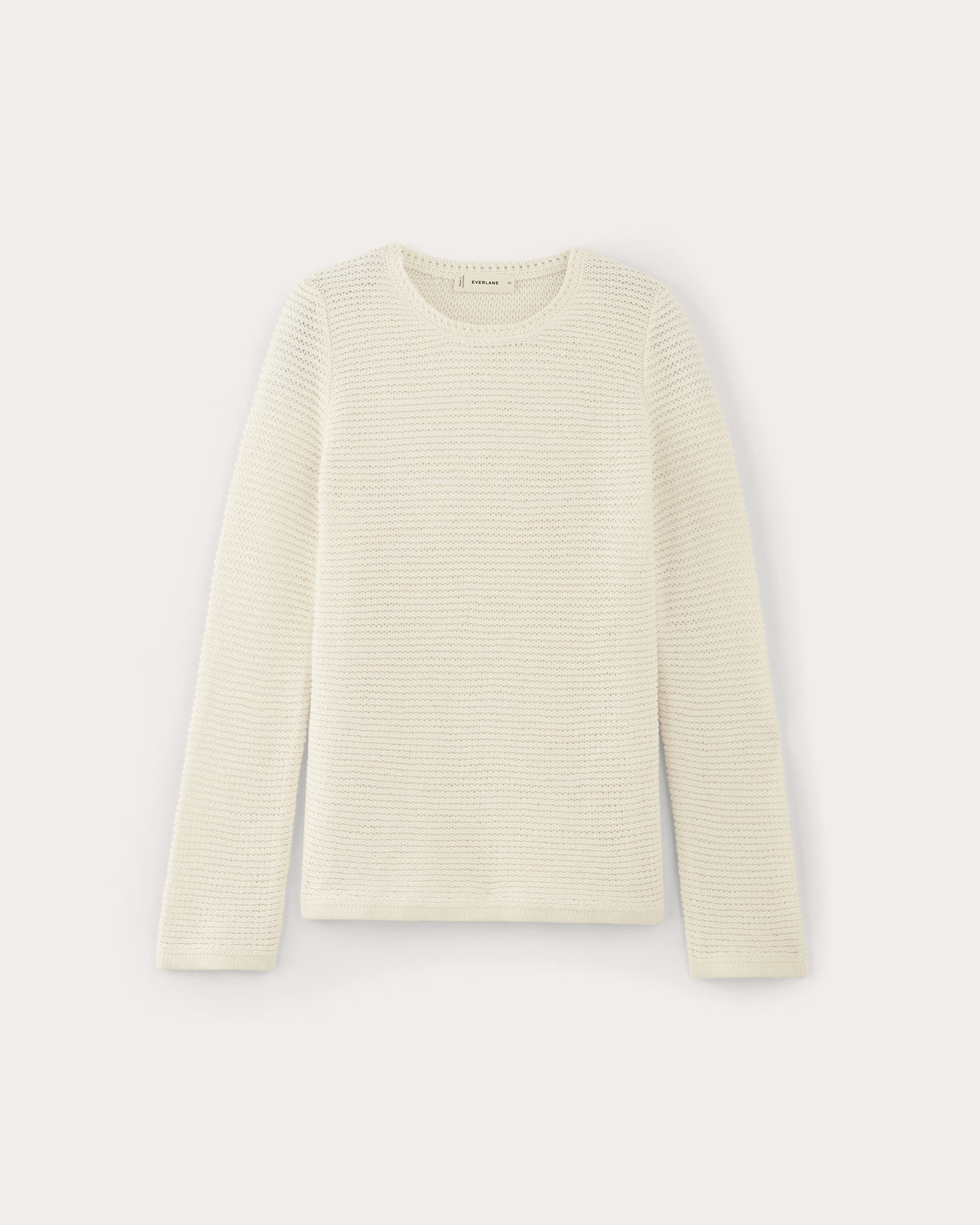 The Organic Cotton Open-Stitch Crew | Everlane