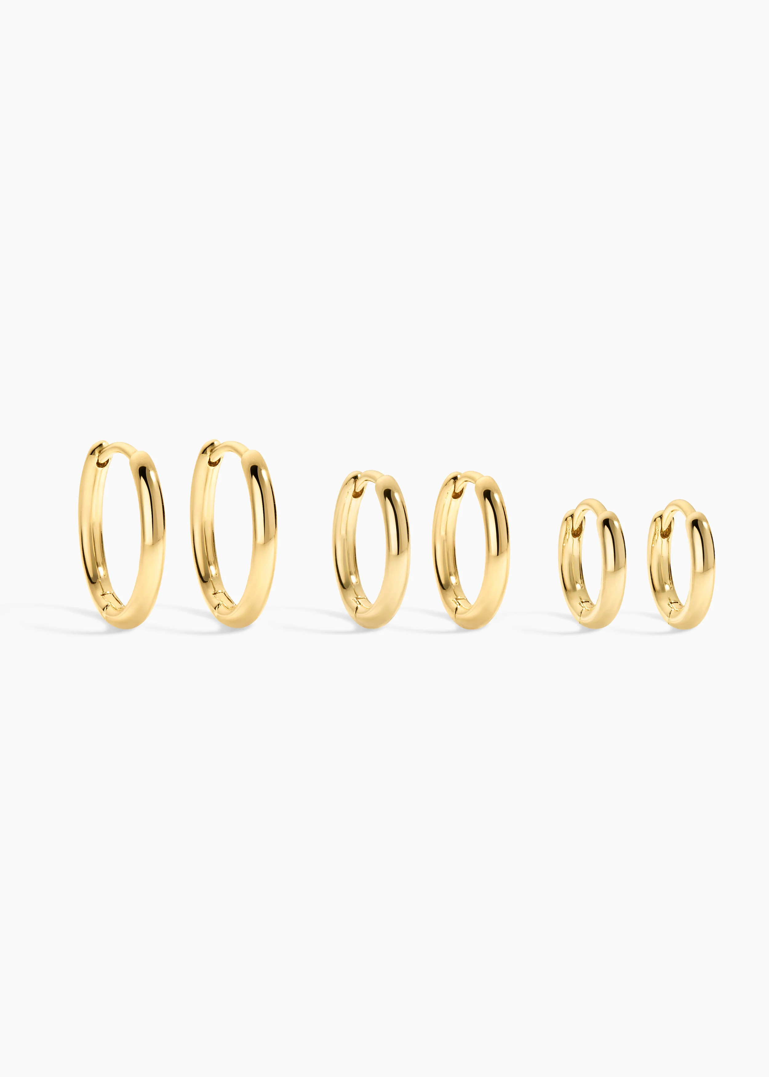 Set of 3 Hoops | Electric Picks Jewelry