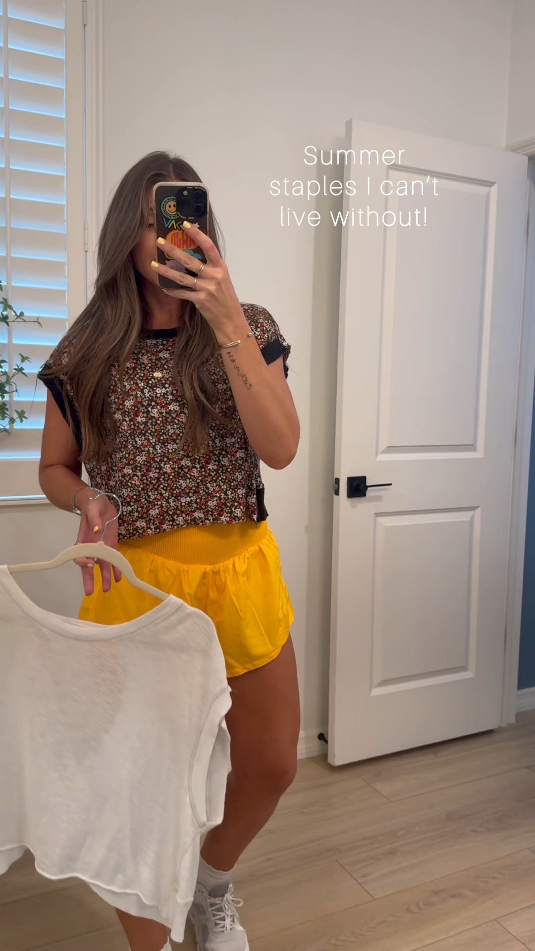 
I’m wearing my true size S in every item except the tee — I have that in XS! It’s one of my absolute FAVORITE items in my closet. I’ll link more of my favorite cute comfies from @fpmovement that make going through the heat of the summer while feeling confident and cute possible for us mamas! #fpmovementpartner 

#momoutfits #momootd #comfyoutfit #traveloutfit #vacationoutfit #summeroutfits #casualoutfit 


