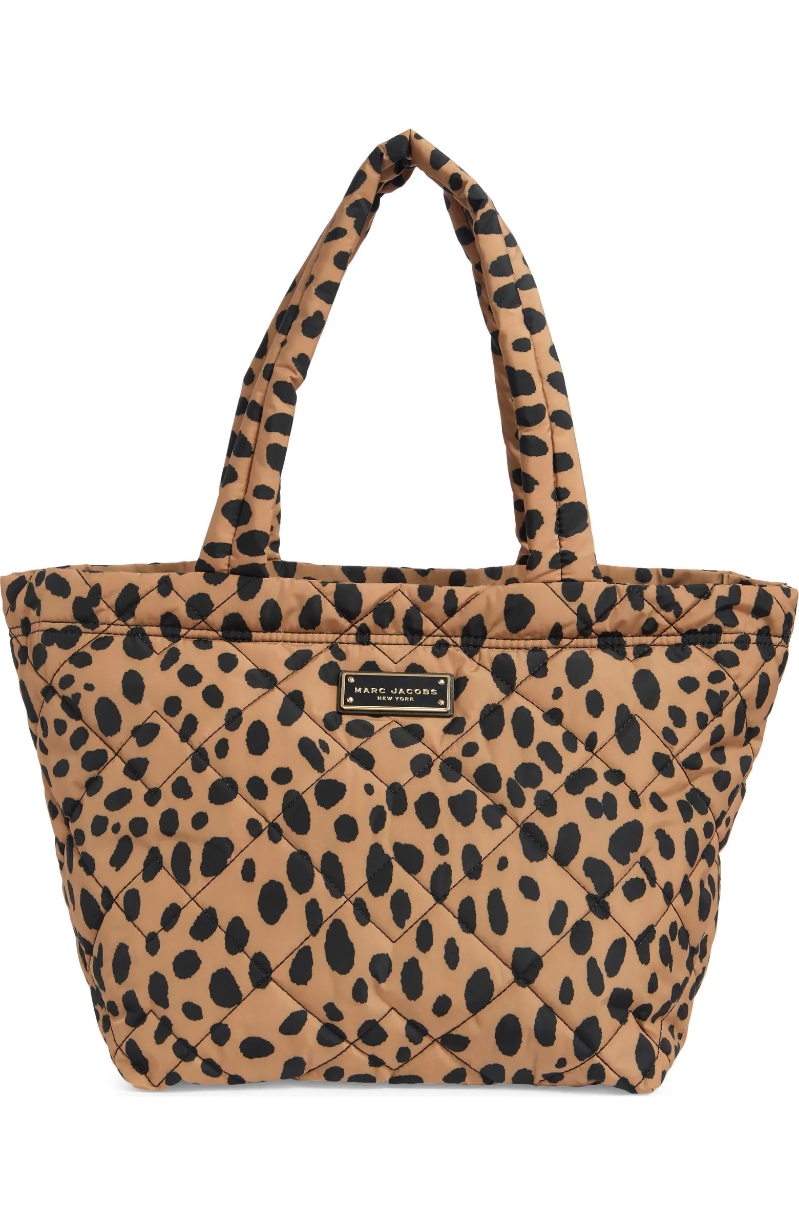 Marc Jacobs Medium Cheetah Print Quilted Nylon Tote | Nordstromrack | Nordstrom Rack