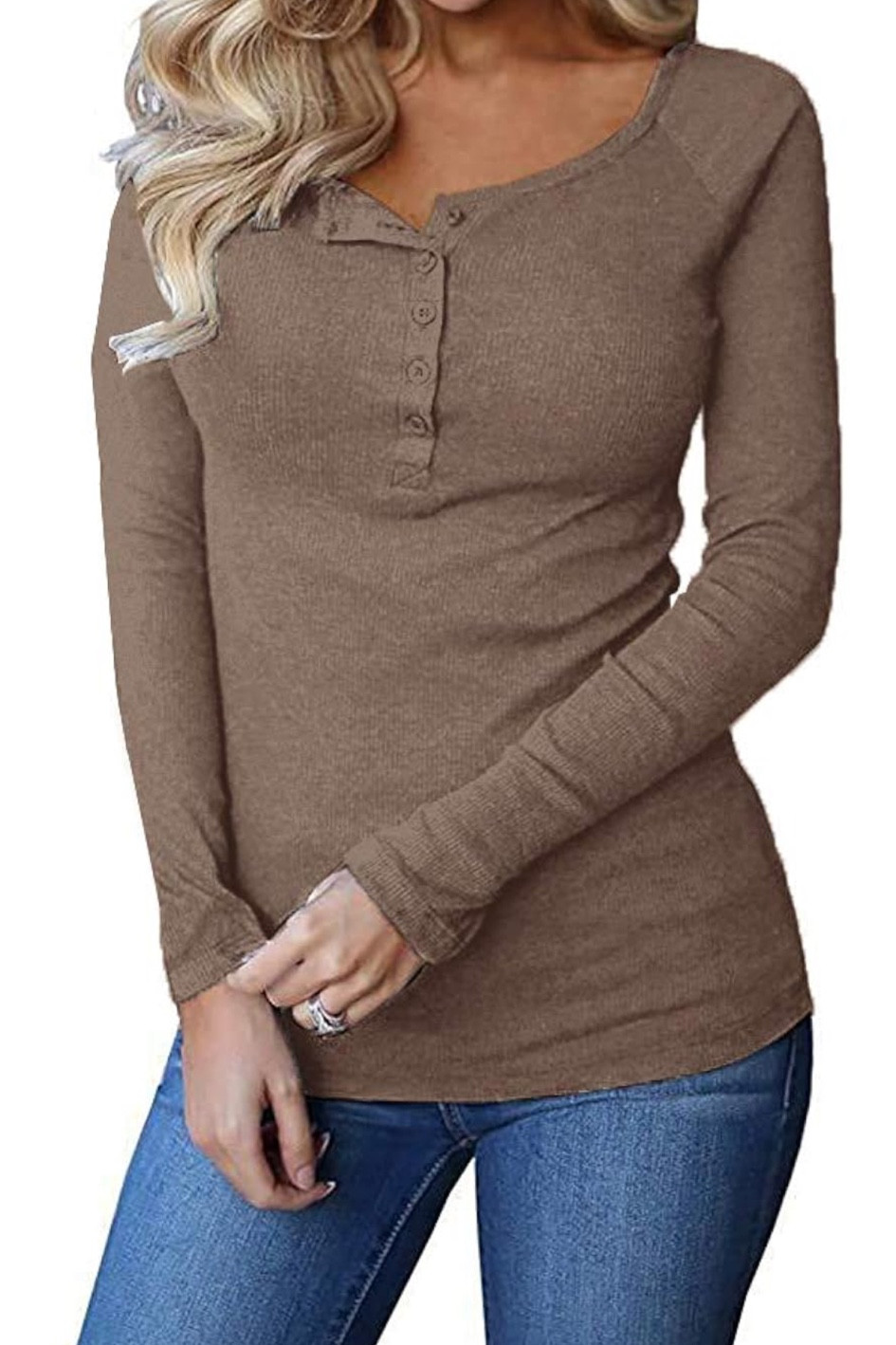 One of my fave Amazon purchases ever. So stretchy and sleeves actually long enough.