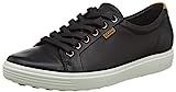 ECCO Womens Soft VII Fashion Sneaker, Black, 40 EU/9-9.5 M US | Amazon (US)