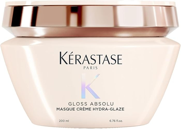K\u00c9RASTASE Gloss Absolu Masque Cr\u00e8me Hydra-Glaze, Deeply Nourishing Hair Mask for Thick,... | Amazon (US)