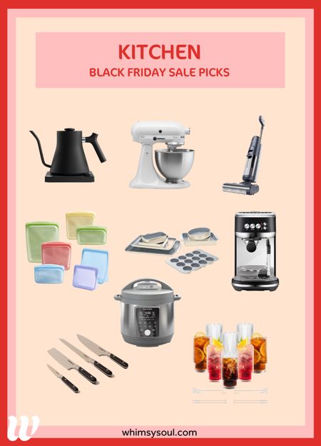 Best kitchen Black Friday sales - Dyson on sale, espresso machines, cookware, instant pot and more! #blackfriday #kitchen #fellowcoffee #instantpot #amazon #breville #espressomachine #dyson #kitchenaide 

#LTKCyberWeek #LTKHoliday #LTKGiftGuide