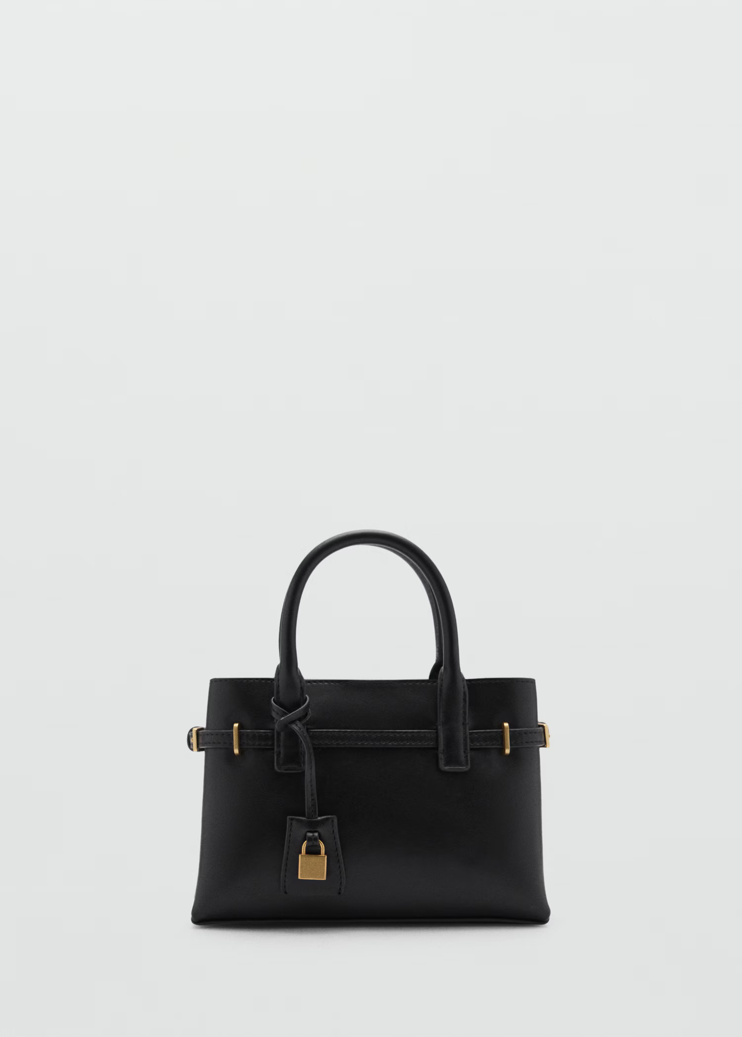 Mini-shopper with rear padlock | MANGO (UK)