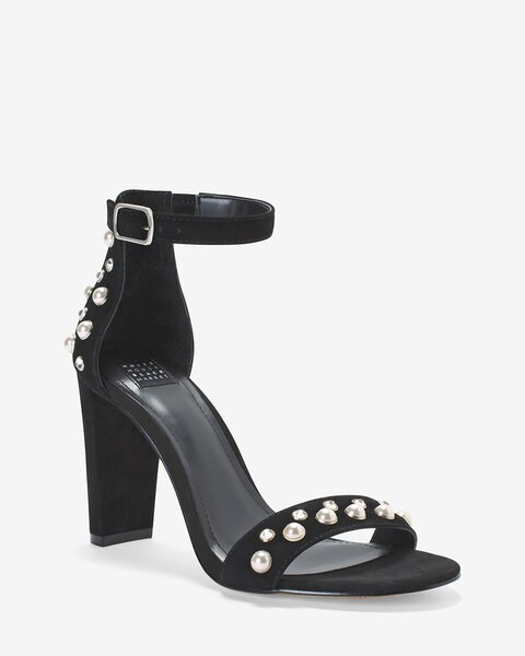 White House Black Market Two-Piece Heels with Faux Pearls | White House Black Market