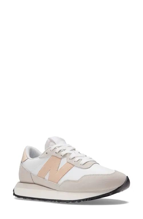 New Balance 237 Sneaker in White/Orange at Nordstrom, Size 5.5 | Nordstrom