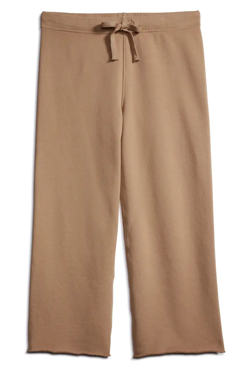 Catherine Crop Wide Leg Sweatpants | Nordstrom