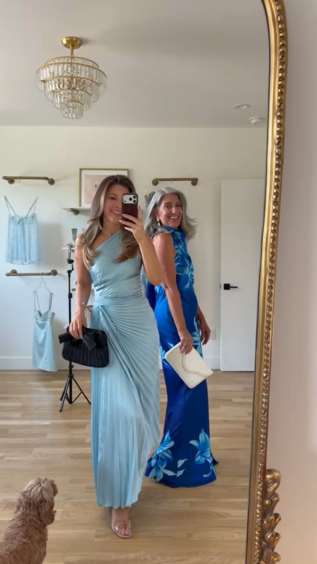 Mom and me wedding guest and formal black tie event dresses 

i sized down to xs/0 
Mom wears a medium/6

Wedding guest
Formal event
Black tie
Special occasion
Winter event
Mother of the bride 
Floral
Lace
Metallic
Off the shoulder
Velvet

#LTKootd #LTKSeasonal #LTKWedding