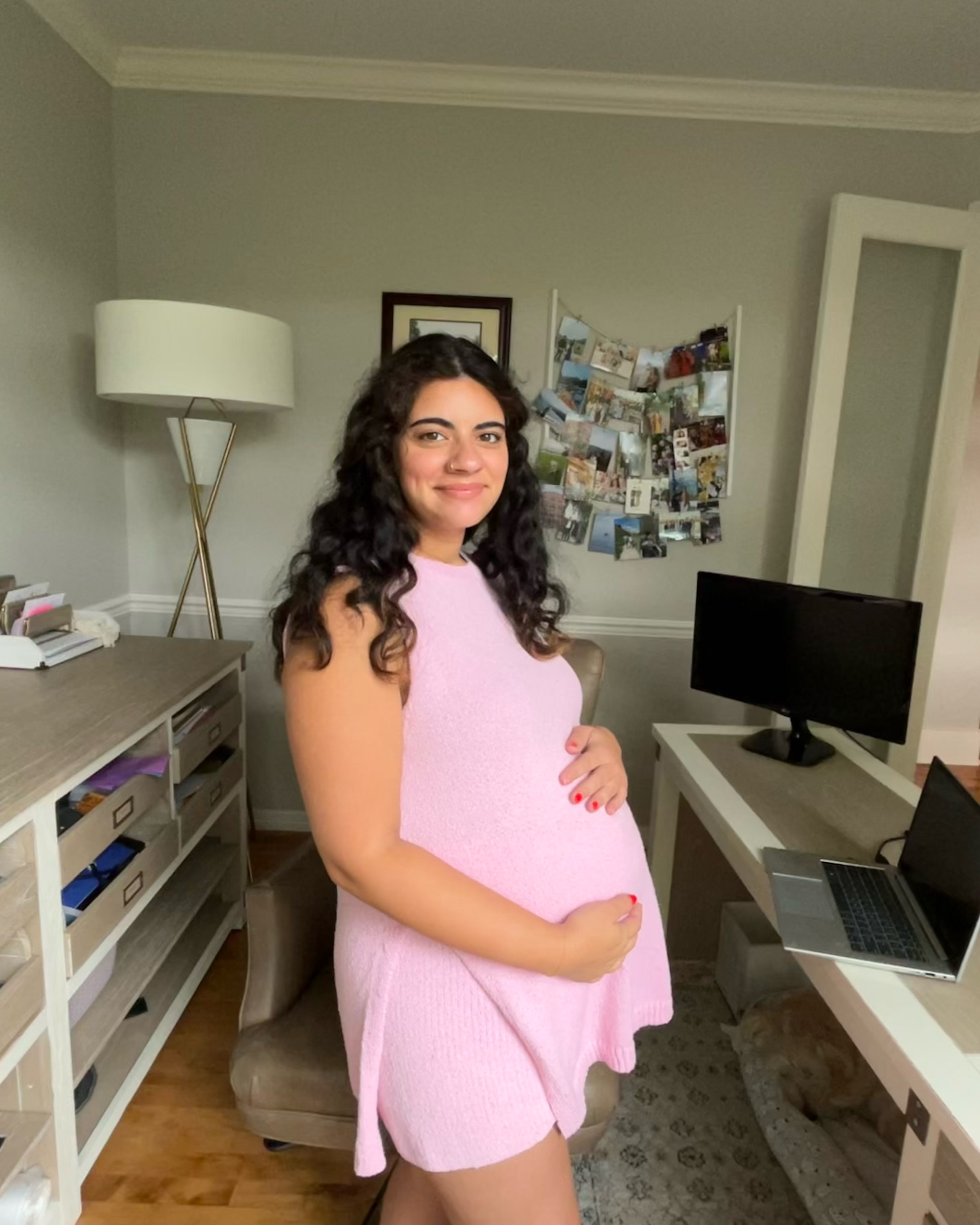 Bump friendly pregnancy outfit for the summer fall transition 

#LTKSeasonal #LTKStyleTip #LTKBump