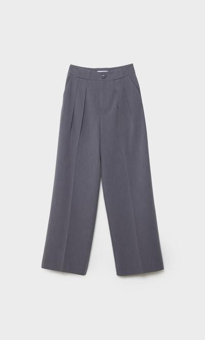 Smart trousers with darts - Women's fashion | Stradivarius United Kingdom | Stradivarius (UK)