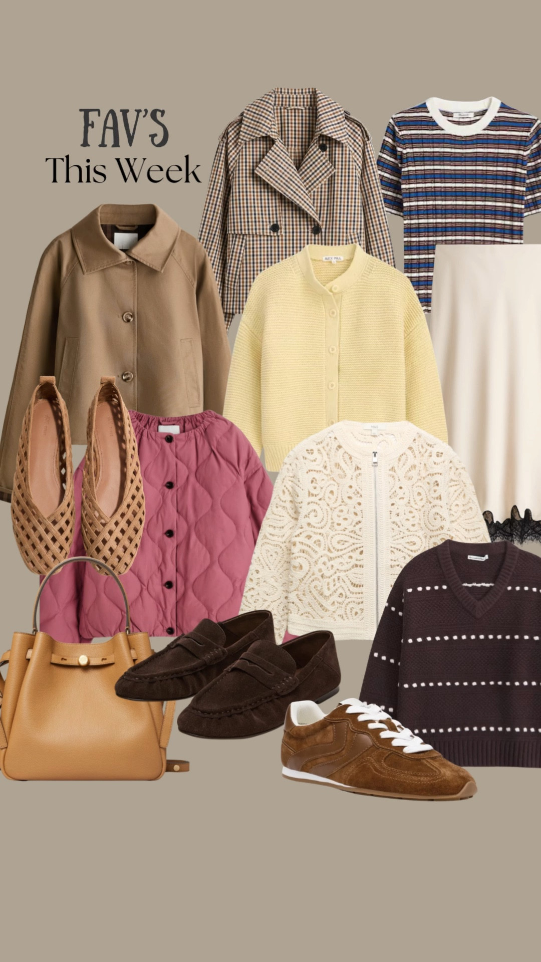 Your Favorites for the week!! Easy, effortless pieces you can wear on repeat..be Spring ready!!

March Fav’s

#LTKootd #LTKSeasonal #LTKWorkwear