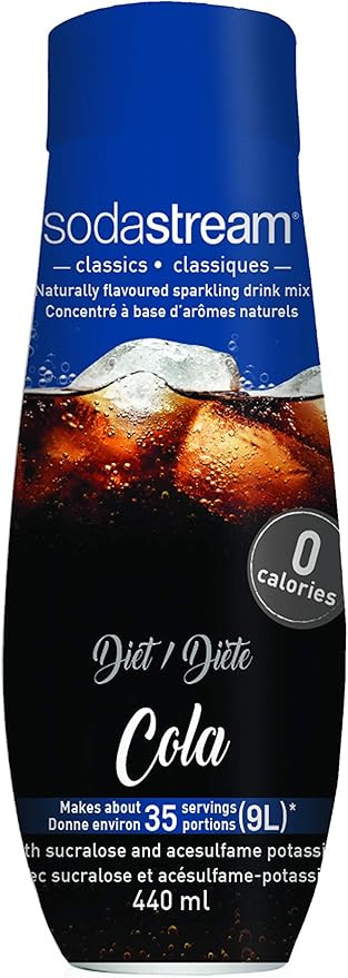 SodaStream Classic Cola Diet, 440 milliliters | Amazon (CA)