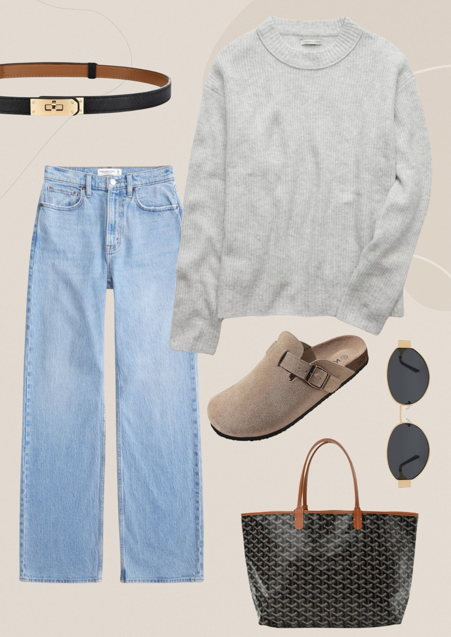 Fall outfit idea

Abercrombie jeans, AE sweater, goyard, Birkenstock boston, Kelly belt

#LTKStyleTip #LTKFindsUnder100 #LTKSeasonal