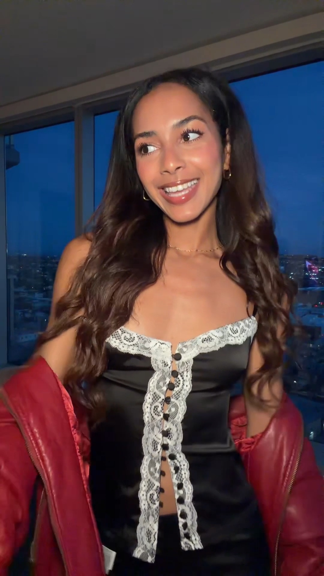 Outfit of the night for a girls night out 🖤 

Top: XS 
Jacket: XS 

Matching set, all black outfit, going out outfitt

#LTKootd #LTKBeauty #LTKPetite