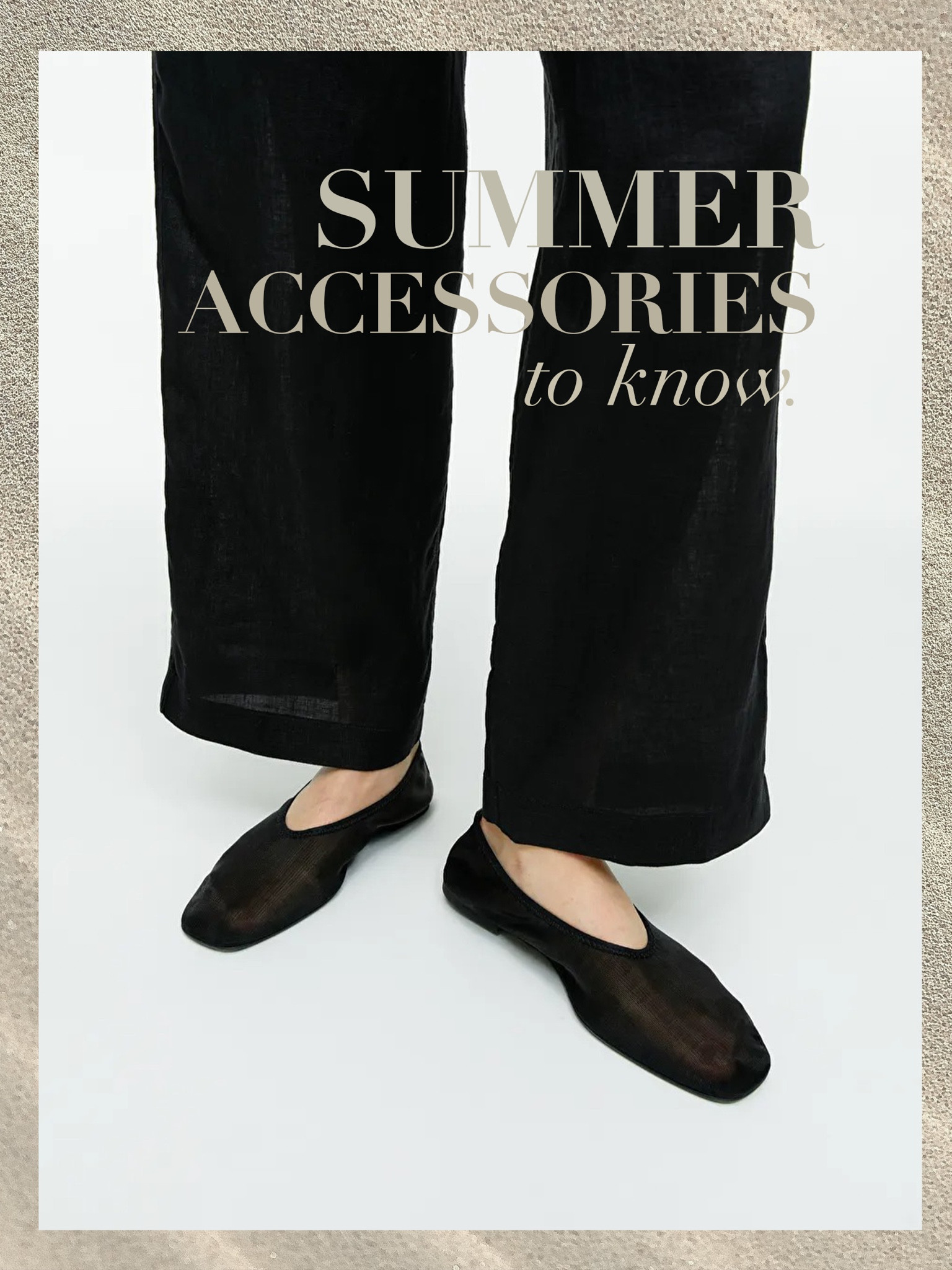 The Mesh Ballerinas from Arket are really hitting the designer dupe mark 🖤
Ballet pumps | Summer shoes | Black flat shoes | Mesh shoes 

#LTKworkwear #LTKFind #LTKshoecrush