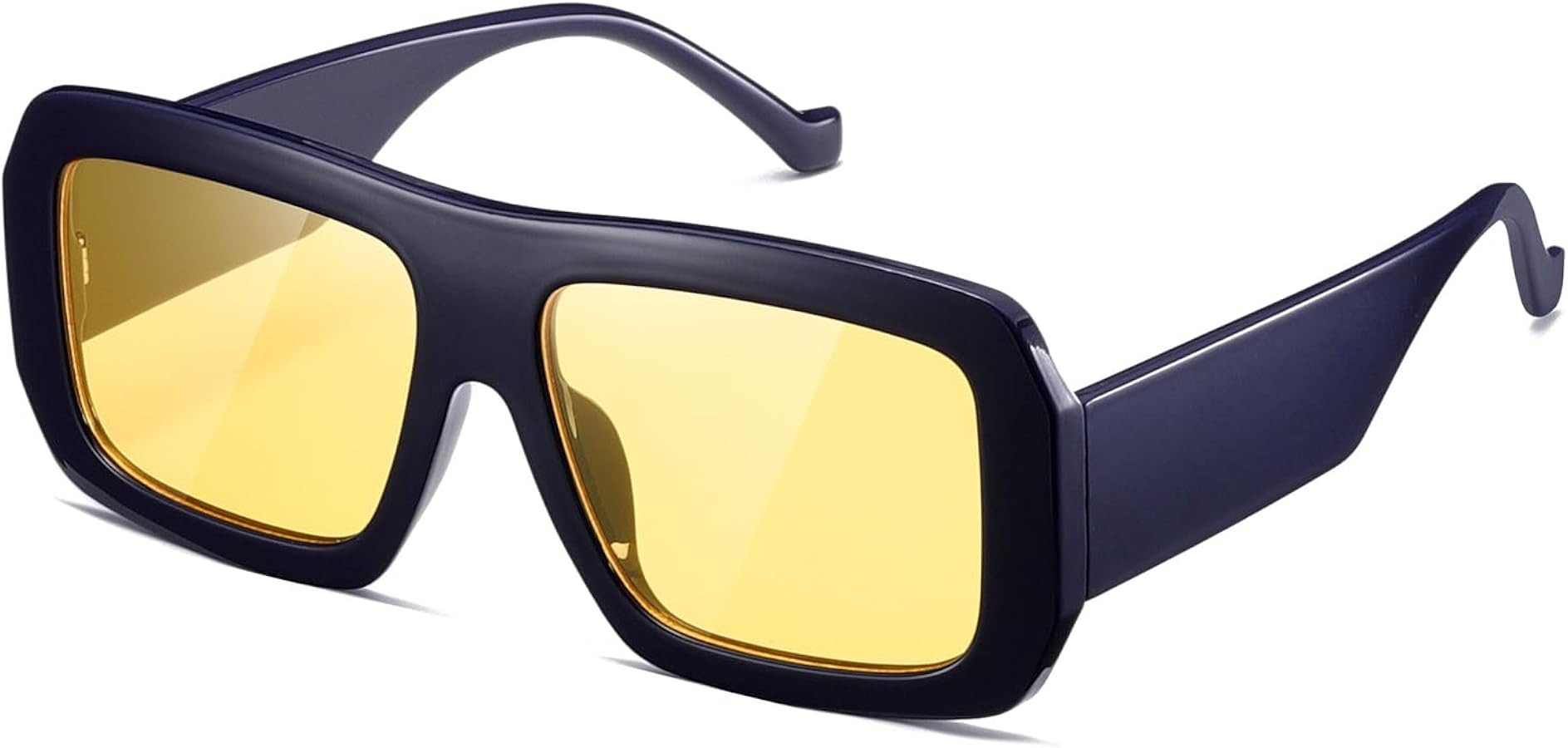 kimorn Sunglasses Womens Men Trendy Retro Sun Glasses Oversize Square Frame Shades K1571 | Amazon (US)