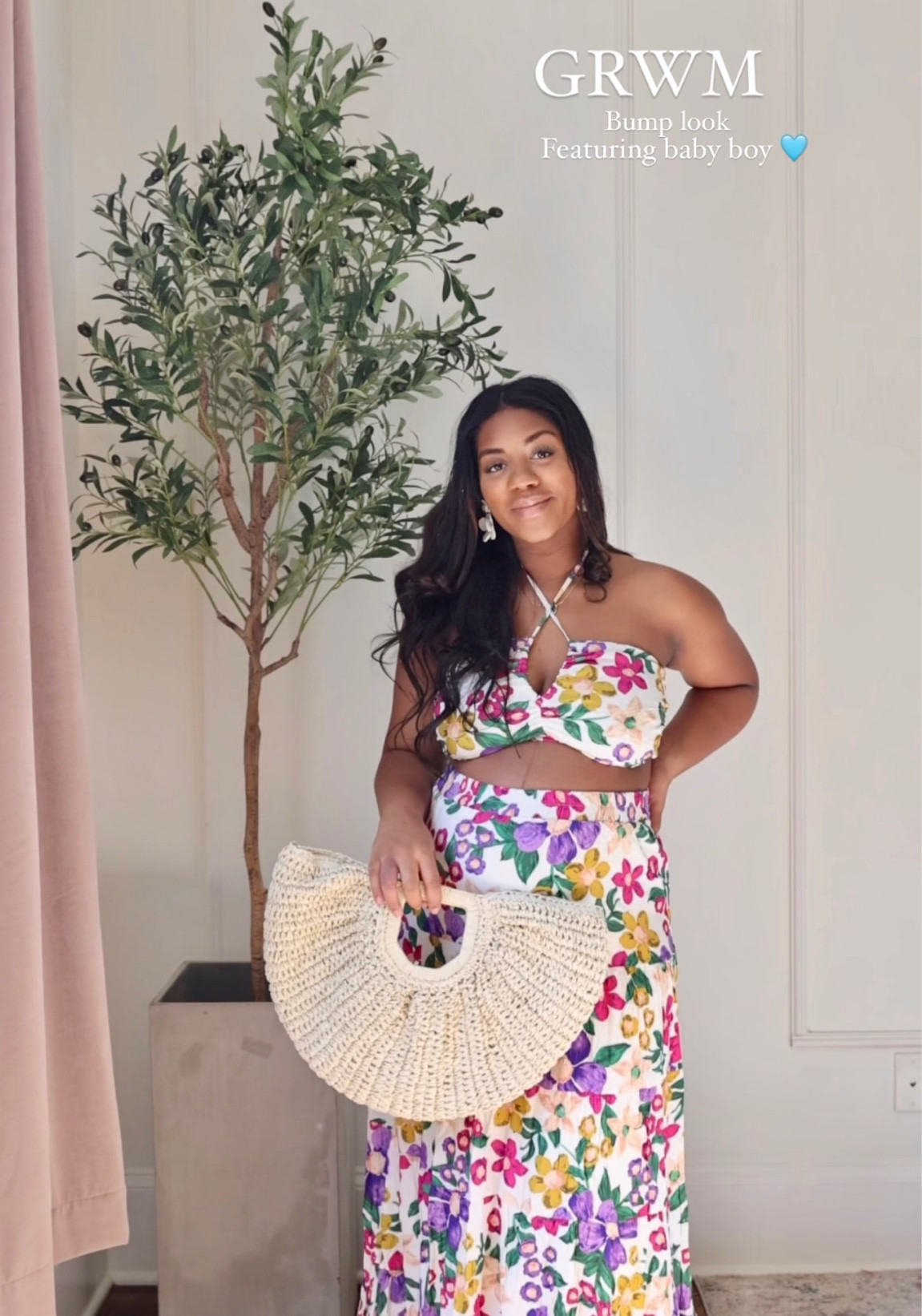 This is probably my favorite floral summer set that keeps my bump happy and my life a breeze. 

#LTKFind #LTKbump #LTKsalealert