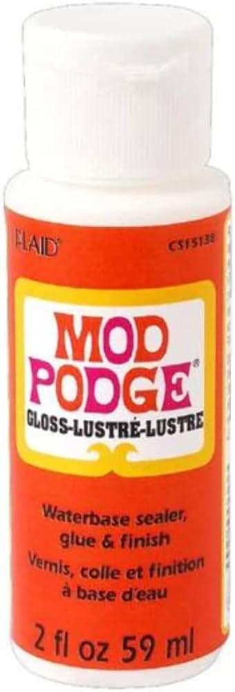 Plaid:Craft Mod Podge Gloss Finish Uncarded-2oz, 2oz | Amazon (US)