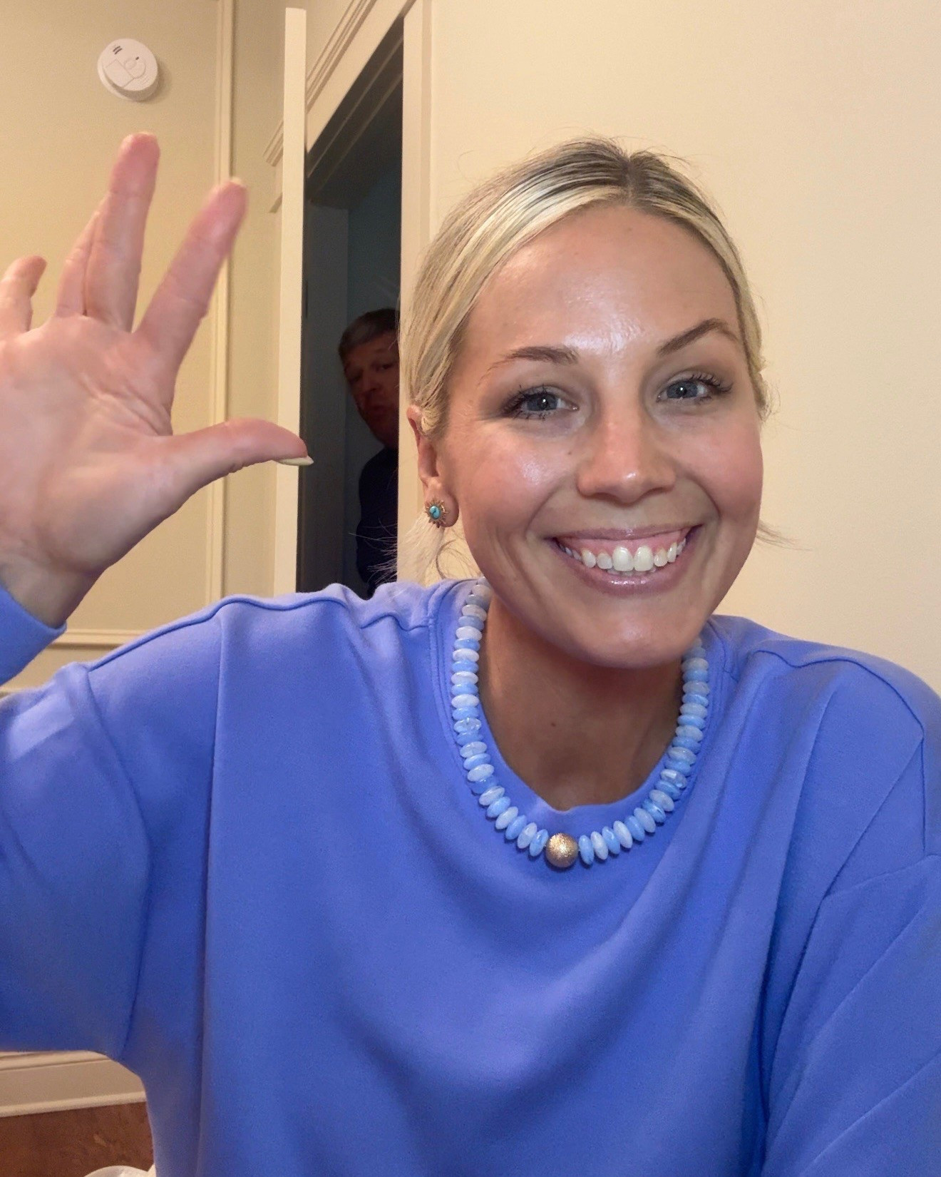 Walmart set- size small in all
Except shirt size up one! 
Erin McDermott necklace use code Bobbi 

#LTKStyleTip #LTKFindsUnder50 #LTKFindsUnder100