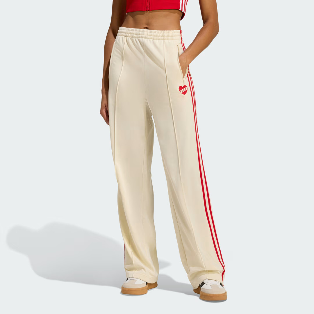 adidas FIREBIRD LOOSE TRACK PANT Cream White L - Womens Originals Pants | adidas (US)