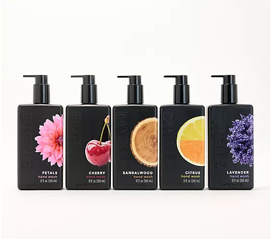 Make Your Selection: Dwell212 Slatkin + Co. 5pc Assorted Hand Soap Collection | QVC