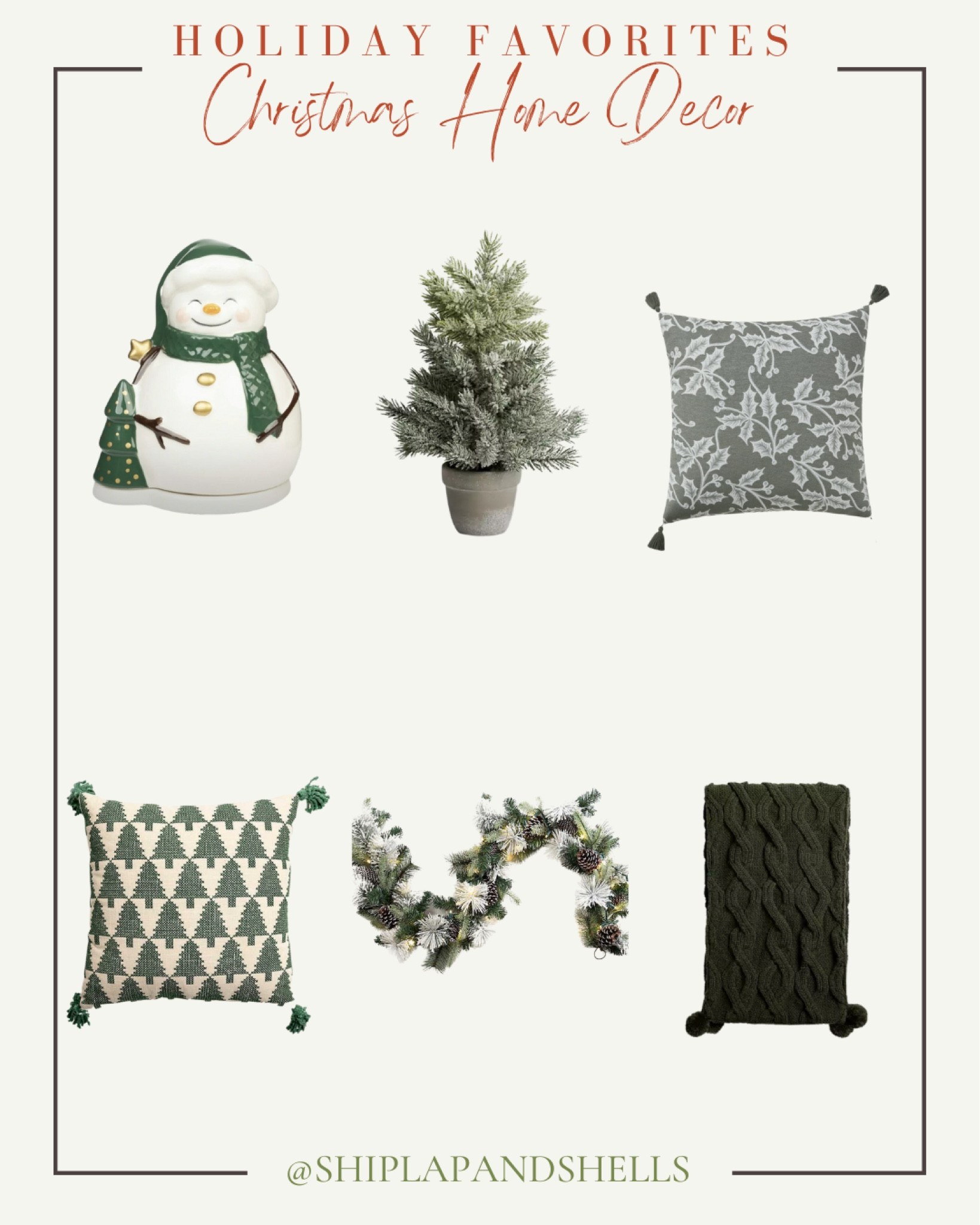 Favorite Christmas home decor finds. 


Cozy Christmas, neutral Christmas, holiday home decor, Christmas 2023, holiday decor, Christmas decor, white Christmas, Christmas gift ideas.

#LTKCyberWeek #LTKHoliday #LTKSeasonal