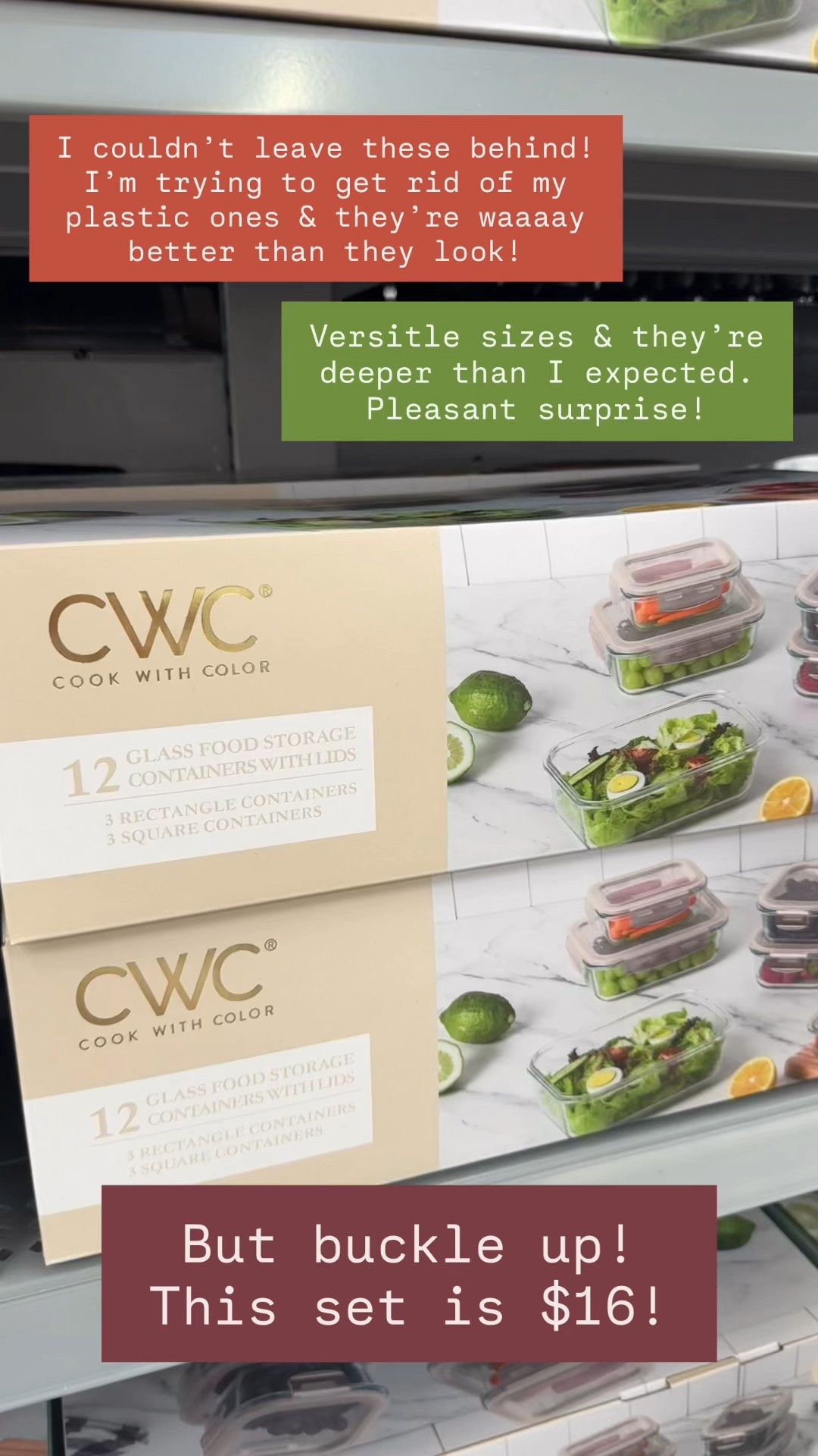 $16 glass container sets! I have them and LOVE them!

#LTKHoliday #LTKHome #LTKGiftGuide