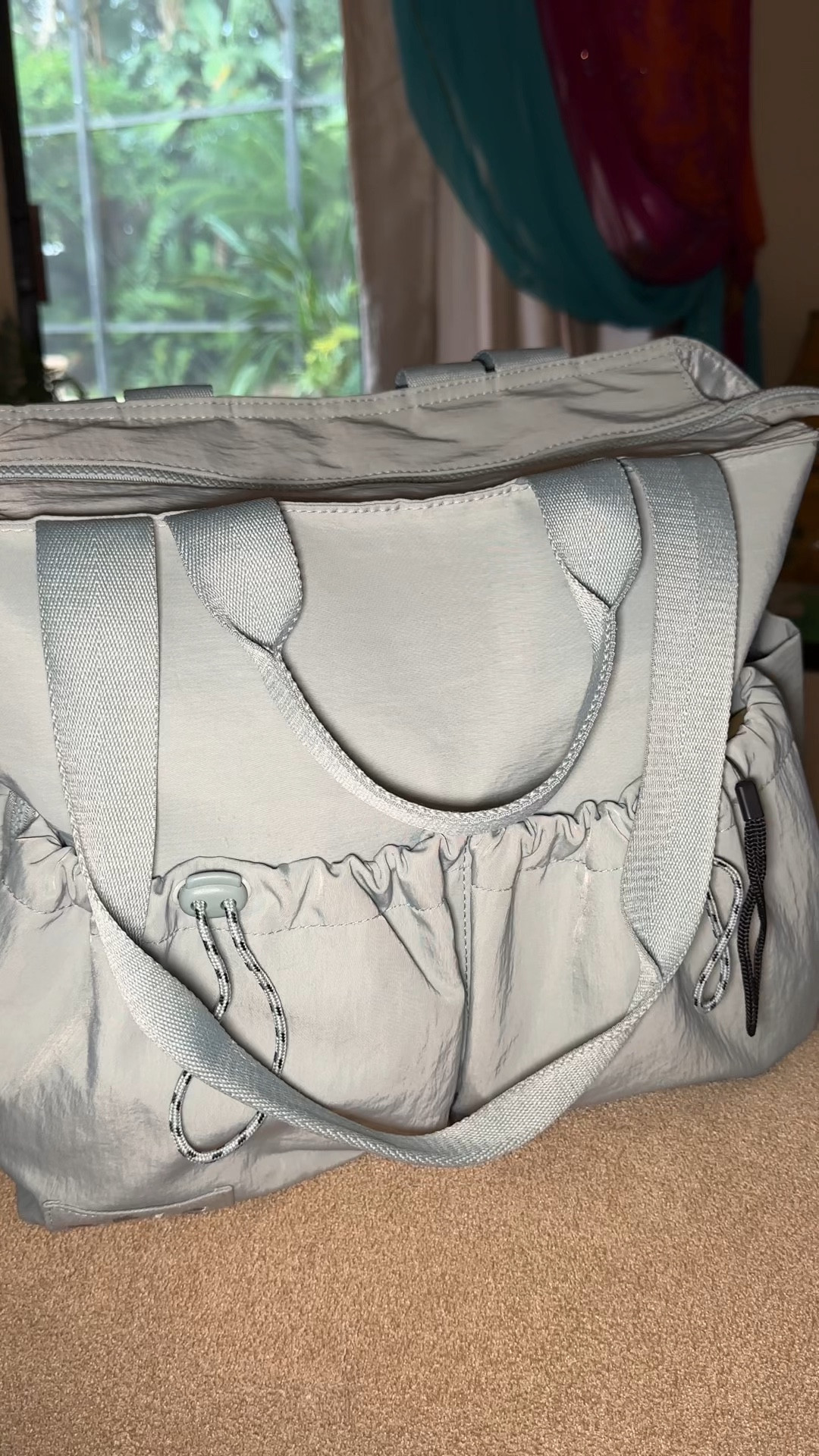 Beis Sport Carryall in Slate. It comes in black, beige, pink, and brown. 

Pack with me. 

#LTKTravel #LTKFindsUnder100 #LTKSummerSales