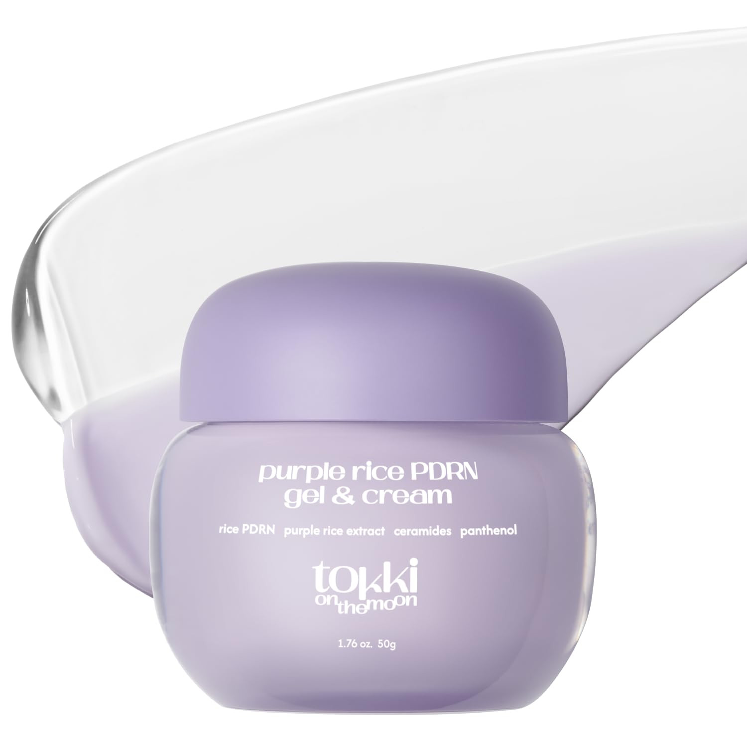 Purple Rice PDRN Gel & Cream Moisturizer | Deep Hydration & Skin Barrier Care | Ceramide & Panthe... | Amazon (US)