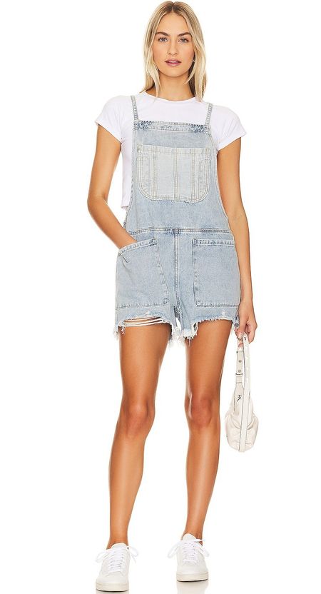 Summer outfit ideas! Summer outfits, denim overalls, denim jumpsuit, revolve outfit, Free people / spring outfit / inspo / casual / cute / romper / jumpsuit /summer outfit 

#LTKFestival #LTKSeasonal #LTKstyletip