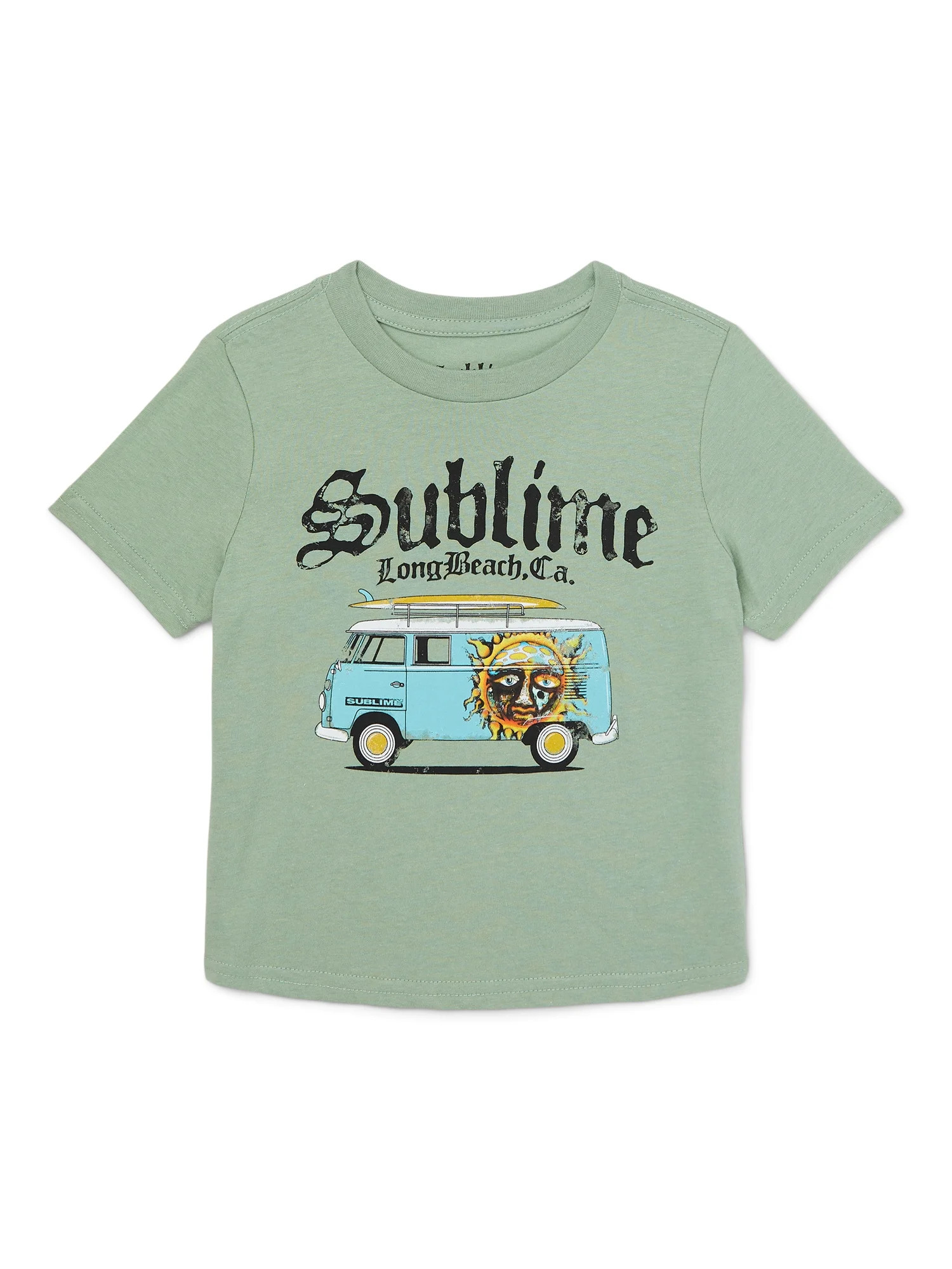 Sublime Music Tour Toddler Short Sleeve Tee, Sizes 12M-5T | Walmart (US)