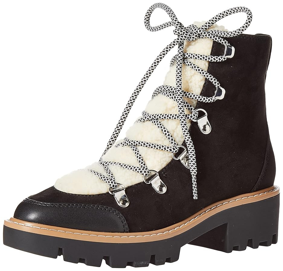 The Drop Women's Caleb Shearling Hiking Boot Hi-Top | Amazon (US)
