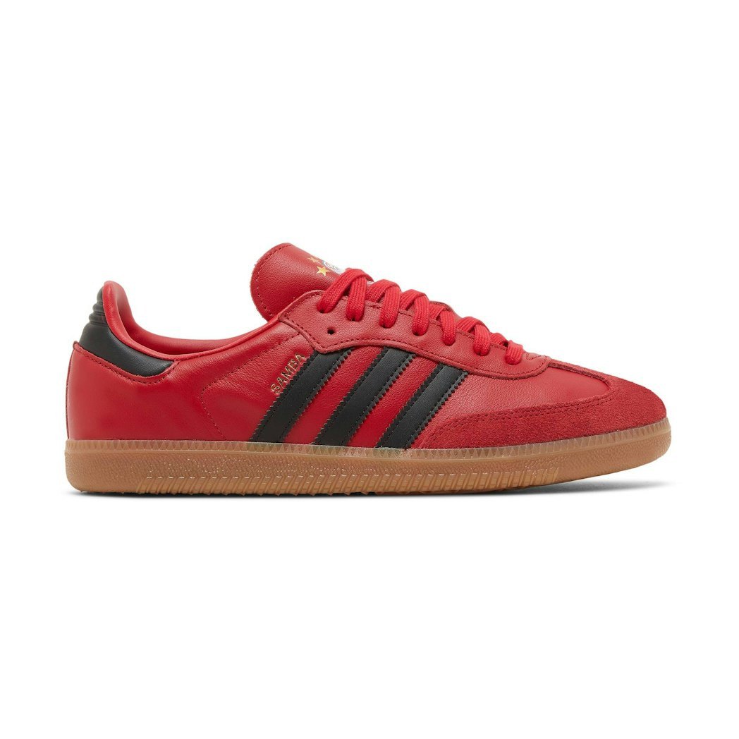 FC Bayern Munich adidas Samba Team 'Power Red Black' US 9.5 | Novelship