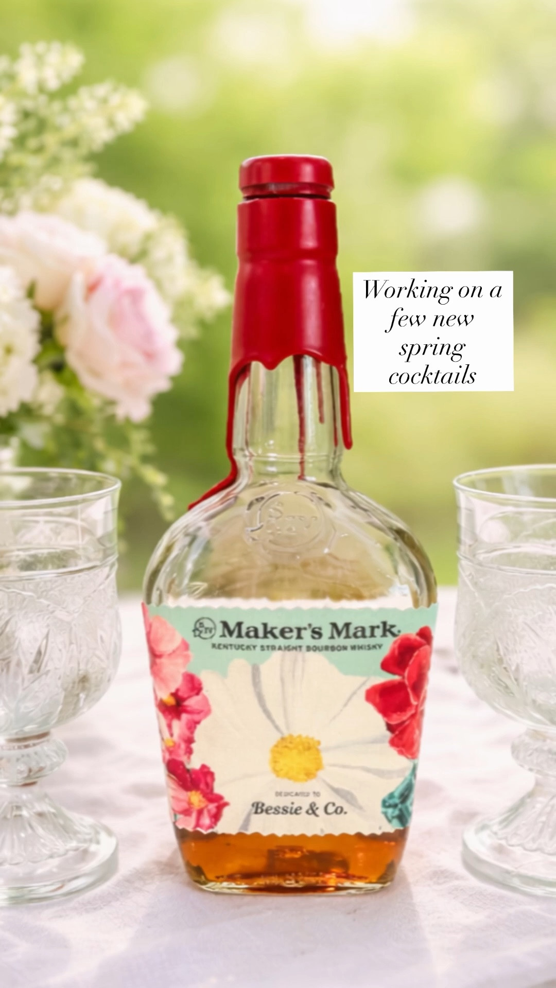 Spring is calling for something pretty in a glass 🤍

I’ve been working on a few new bourbon cocktails this week—fresh lemon, a little sweetness, maybe some garden herbs… inspired by springtime in the South.

And can we talk about this bottle for a second? I had this one personalized for Bessie & Co. and I’m obsessed. It would make the sweetest gift or something special to bring out for your own gatherings this season.

You can create your own personalized bottle here:
https://makersmarkpersonalize.com/

I’ve linked my tried and true barware along with a few fun spring cocktail glasses I’m loving right now—perfect for porch sitting, brunches, and easy entertaining this time of year.
✨ Stay tuned… I’ll be sharing the cocktail recipes soon

#springcocktails
#southernentertaining
#cocktailglasses
#barware
#gardenparty

#LTKSeasonal #LTKfoodie #LTKHome