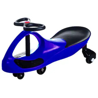 Toy Time Wiggle Car- Ride-On Toy for Kids Ages 3 and Up- Twist and Turn Scooter in Blue Riding To... | Lowe's