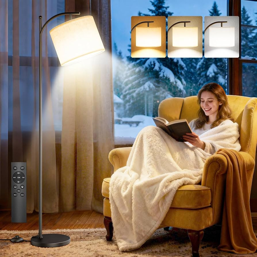 VOLISUN 10000 Lux Light Therapy Lamp, Sunlight Lamp with Magnetic Remote & Foot Switch, Adjustabl... | Amazon (US)
