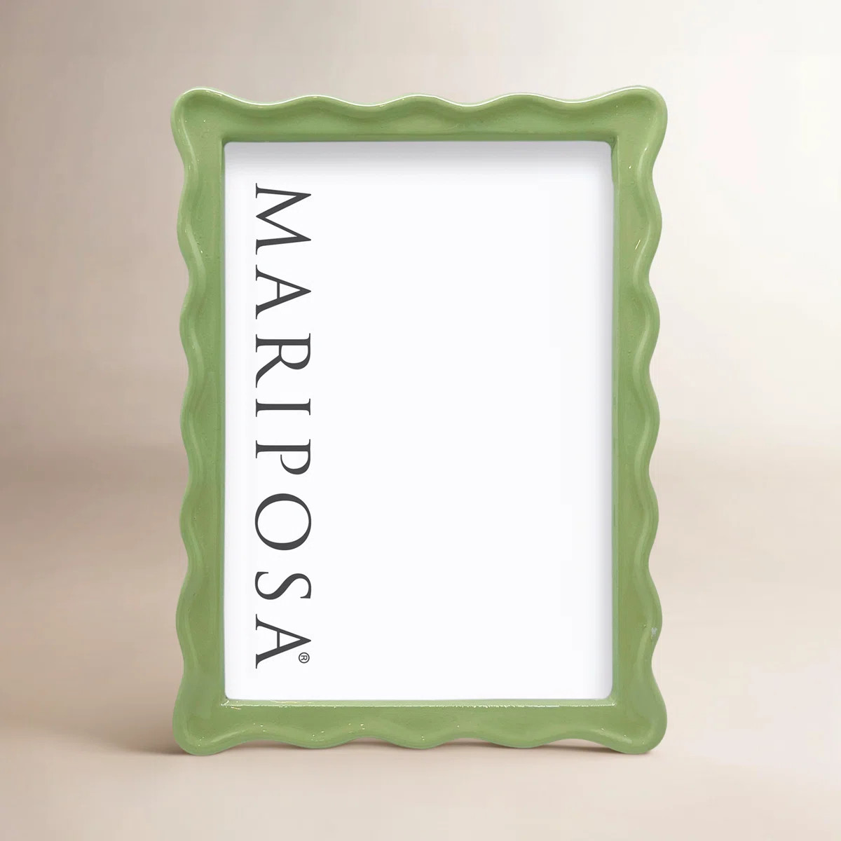 Mariposa Wavy Metal Picture Frame Collection | Birch Lane