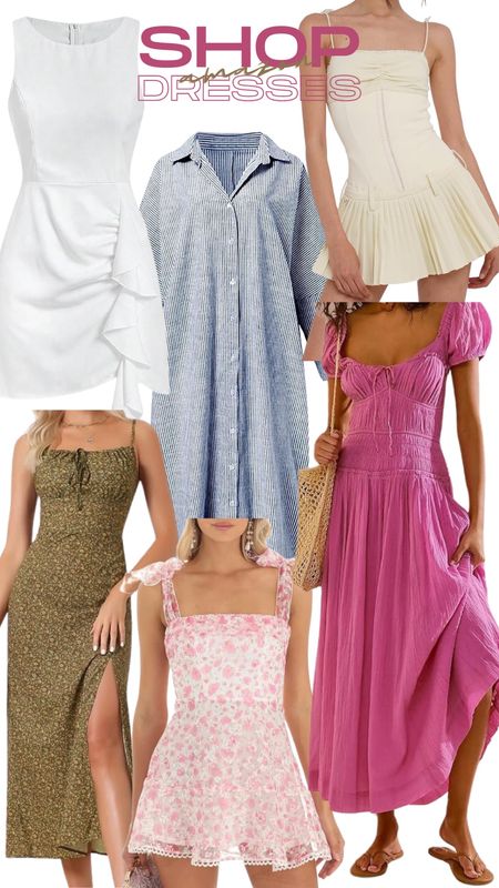 Spring outfit, spring dresses, vacation dress, beach dress, amazon, 

#LTKfindsunder50 #LTKstyletip #LTKtravel