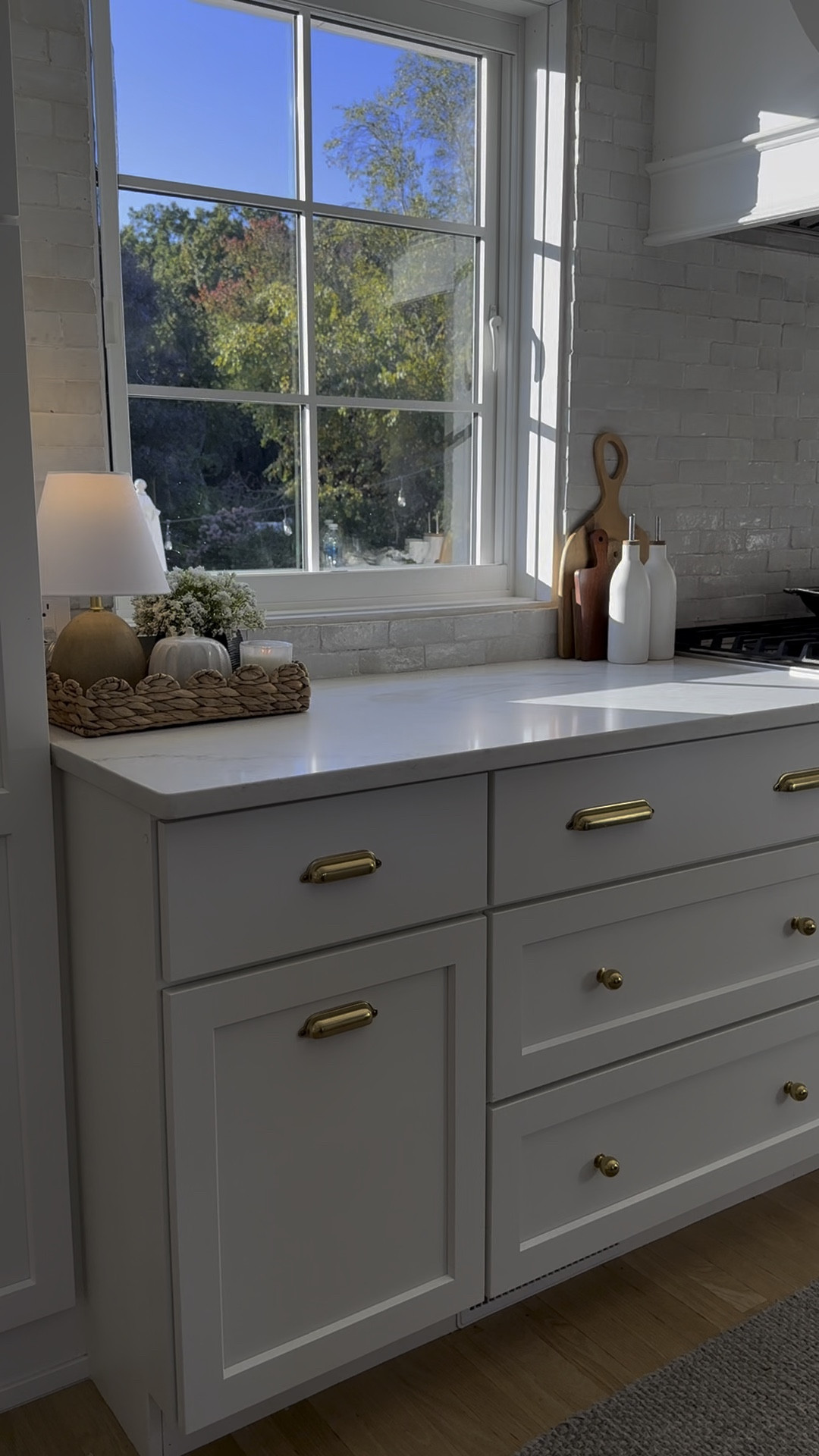 Adding some texture, warmth and coziness to the corner of my kitchen with the scallop tray, black pot with faux flowers, ceramic pumpkin candle
Fall decor kitchen kitchen decor kitchen inspo

#LTKHome #LTKFindsUnder50 #LTKStyleTip